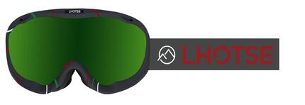 Masque de ski adulte- BONANG - ANTHRACITE/VERT