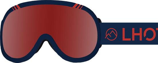 Masque de ski adulte - CURTAL - MARINE/ROUGE