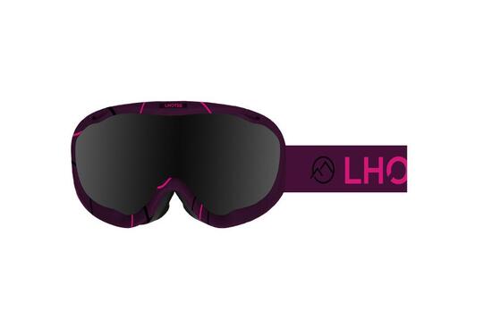 Masque de ski adulte - MUYU - PLUM/SILVER