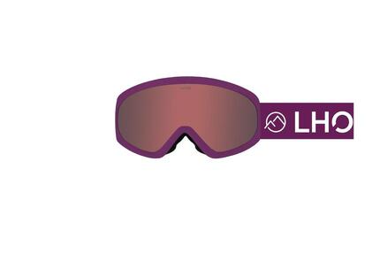 Masque de ski junior S3 - VALIHA - PLUM ECRAN ROSE