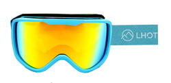 Masque de ski adulte OTG S3 - SHOFAR - TURQUOISE ECRAN GOLD