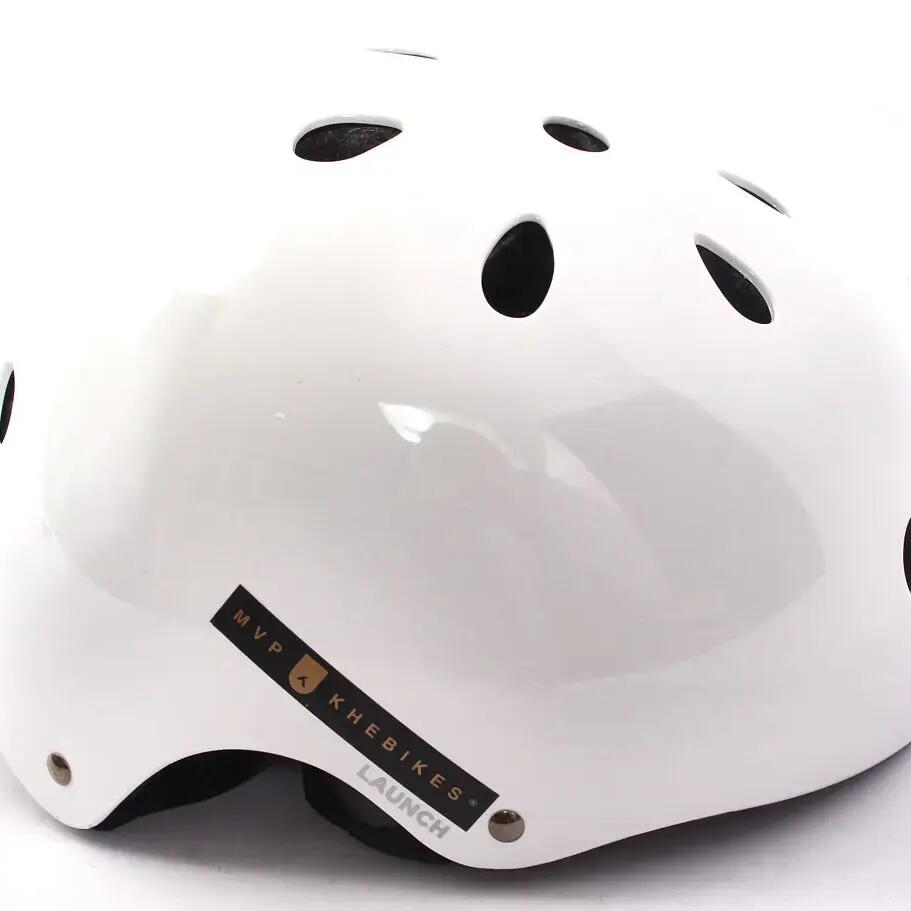 KHEbikes BMX Helmet Freestyle MVP Launch White Size M