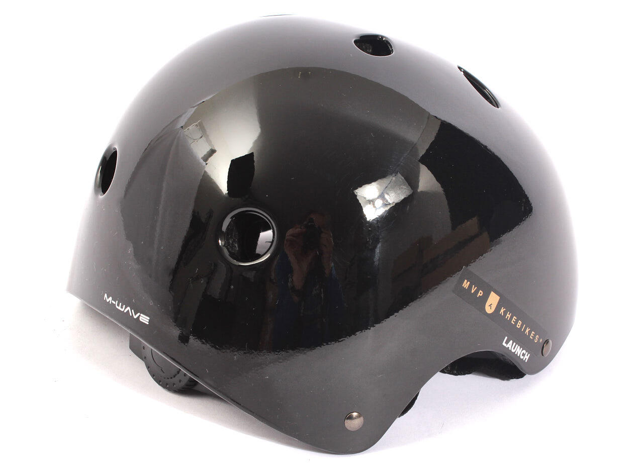 CASCO BMX FREESTYLE MVP LAUNCH NEGRO M KHEBIKES 2/4