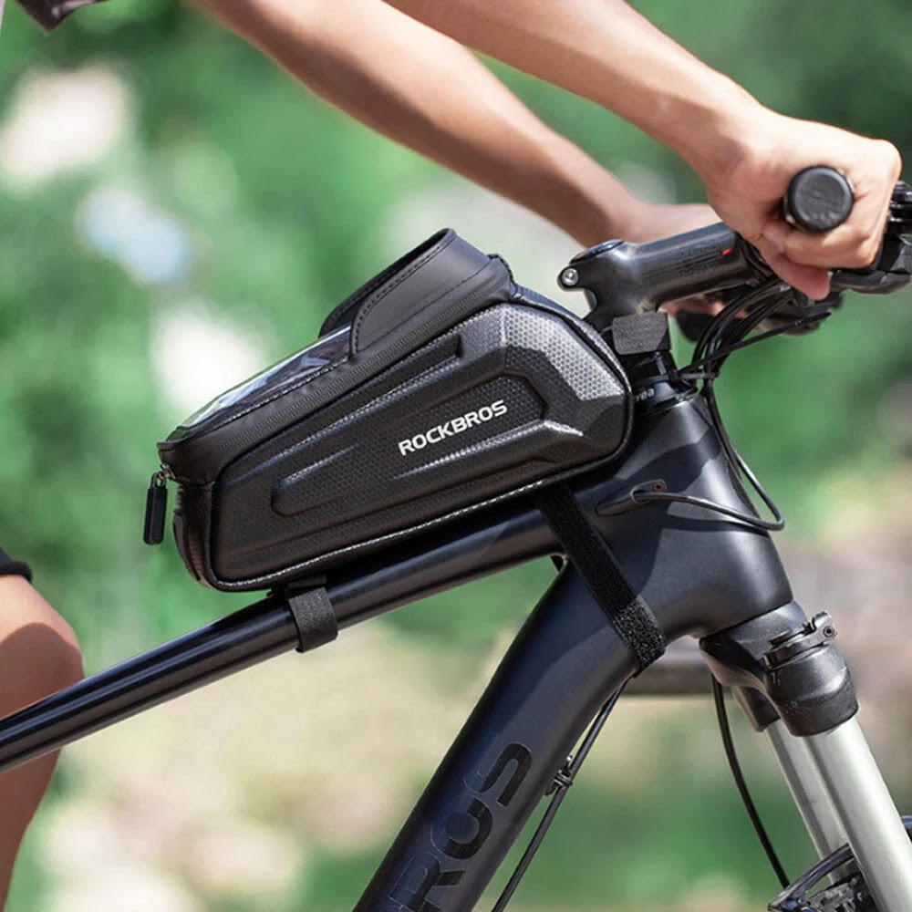 Sakwa rowerowa na ramę Rockbros 1,5L pancerna 4/5
