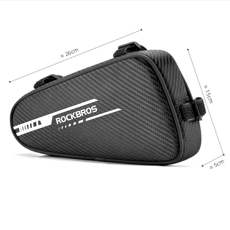 Sakwa rowerowa pod ramę Rockbros 1,2L trójkątna 5/5