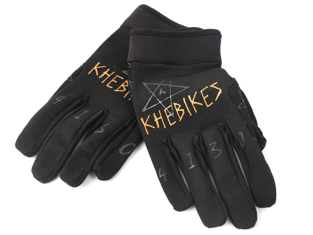 KHEBIKES HANDSCHOENEN BMX 4130 KINDEREN ZWART S KHEBIKES