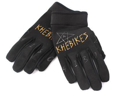 BMX HANDSCHOENEN 4130 KINDEREN ZWART M KHEBIKES