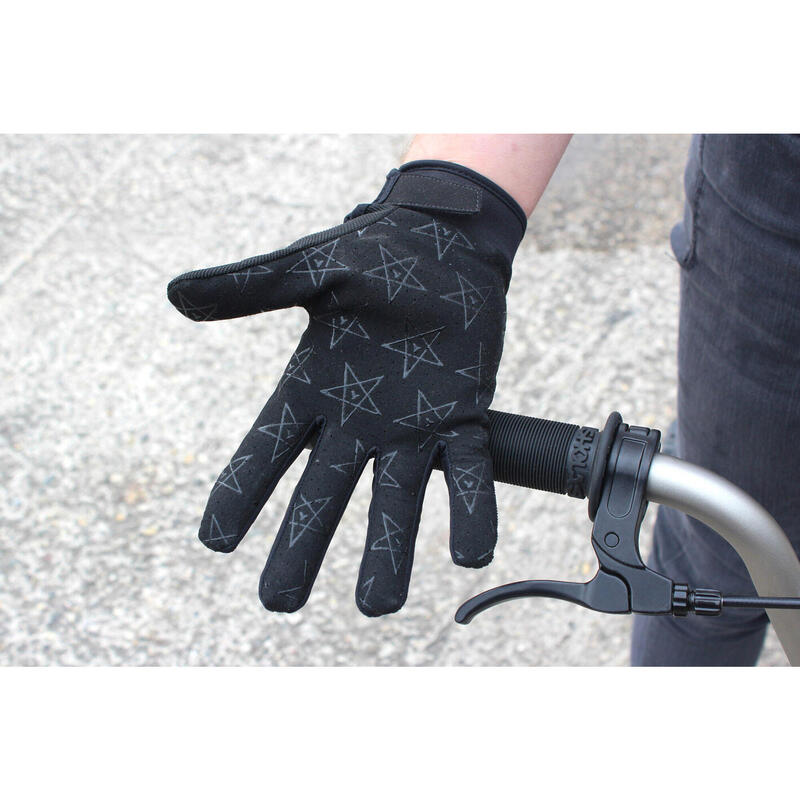 RĘKAWICE BMX 4130 DOROSŁY CZARNY L KHEBIKES