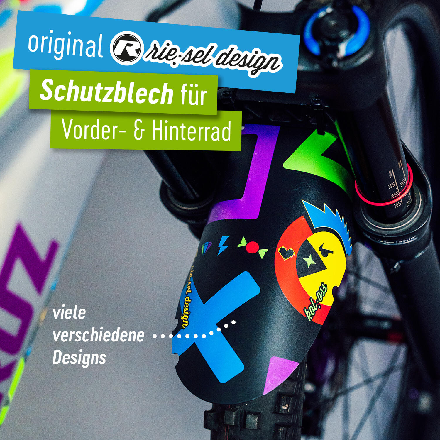 MTB Schutzblech XL vorne/hinten 26-29 Zoll kol:oss 2/8