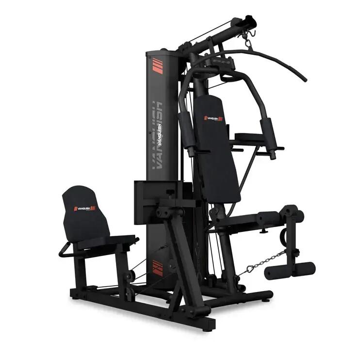 6-Station Multigym with Leg Press - Vanquish - 70 kg Weight Stack