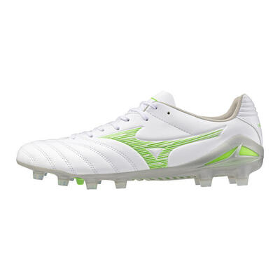 Voetbalschoenen mizuno monarcida neo iii pro wit en groen