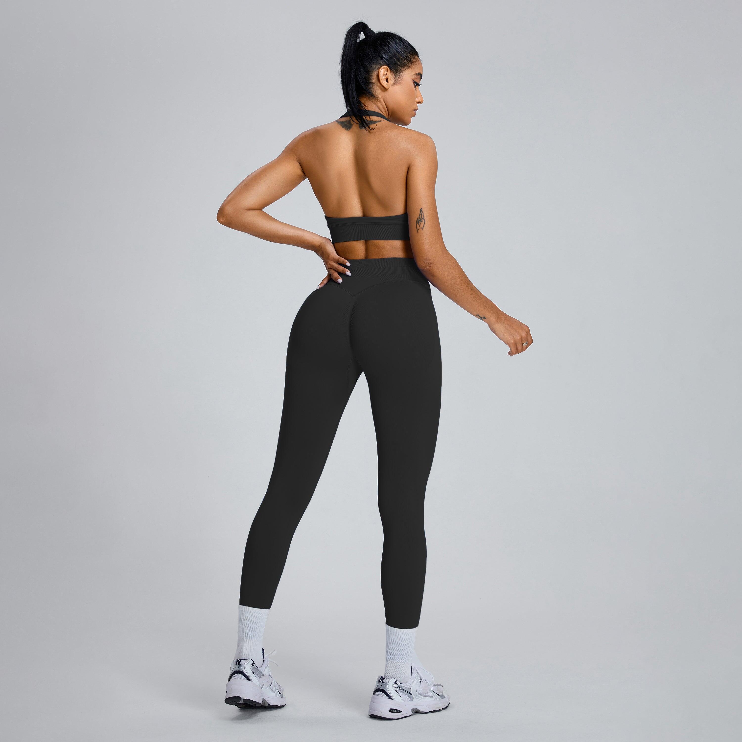 Legging Low Sculpt Scrunch - Noir 2/4