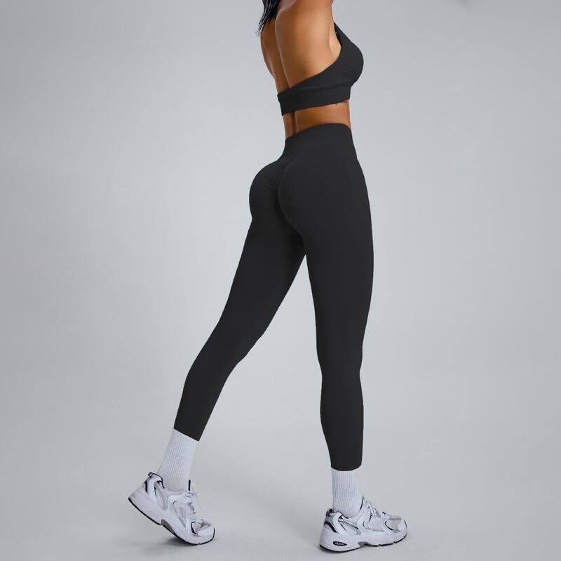 Legging Dames Low Sculpt Scrunch - Zwart