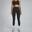 Leggings mulher Low Sculpt Scrunch - Preto