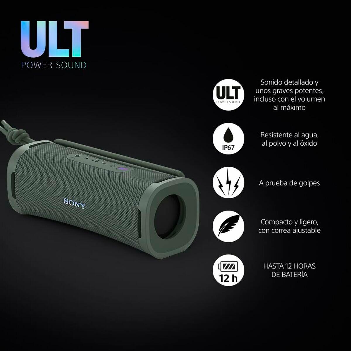 Altifalante Bluetooth Portátil Sony SRSULT10H Cinzento 2/2