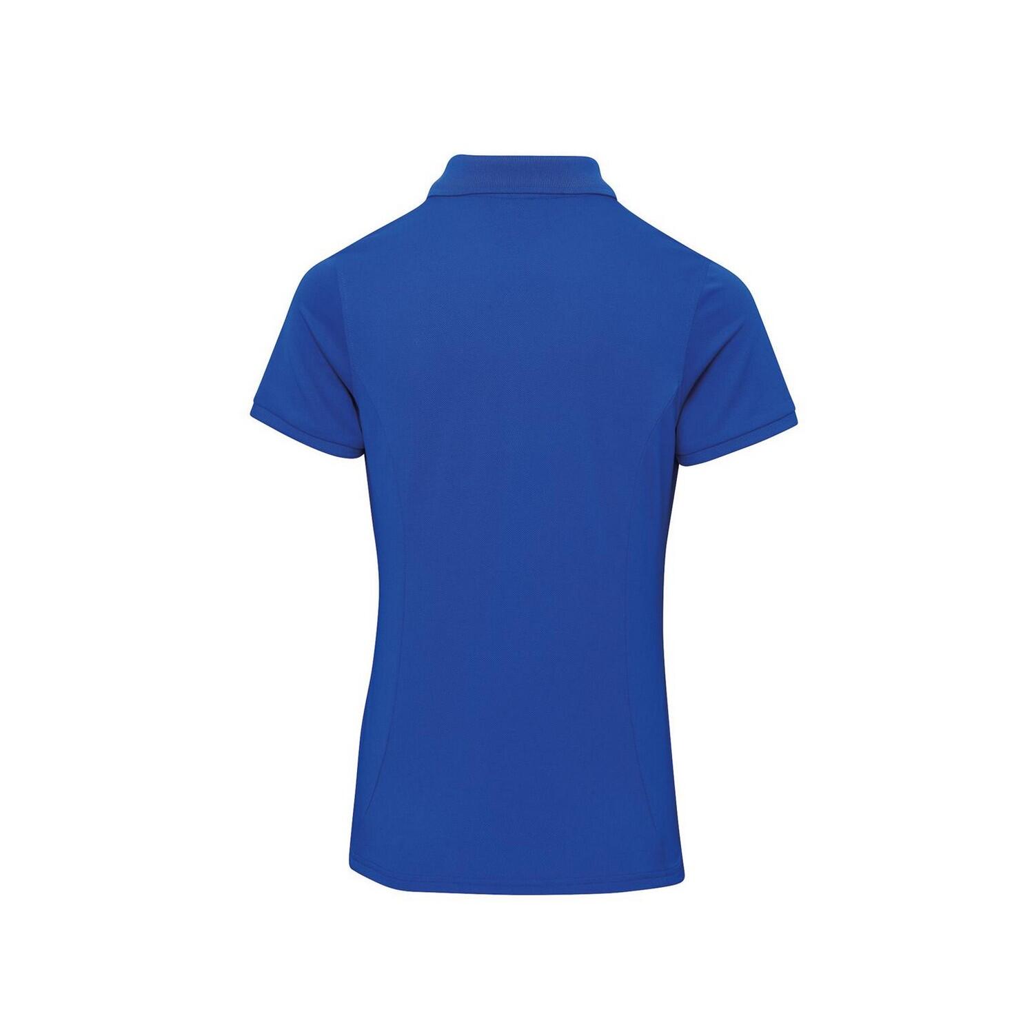 Poloshirt für Damen Königsblau 2/4