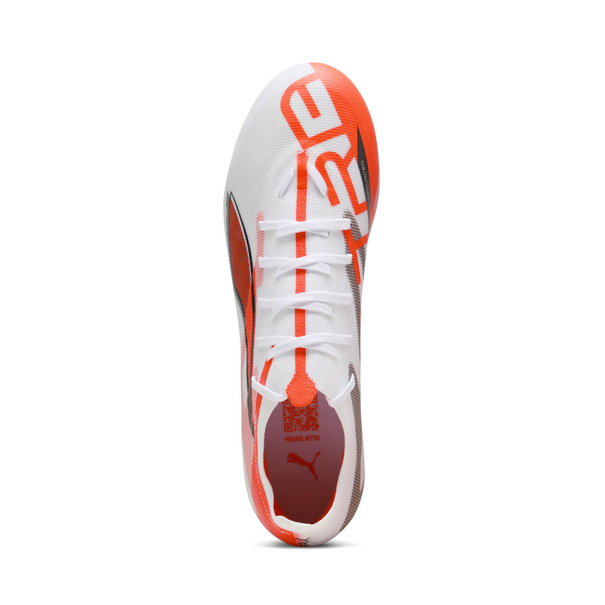 Scarpe da Calcio Puma Ultra 5 Match FG/AG Bianche e Arancioni 4/7