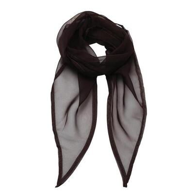 Dames chiffon sjaal (turquoise)