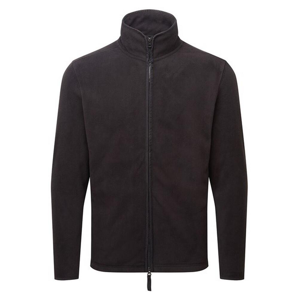 PREMIER Mens Artisan Fleece Jacket (Black)