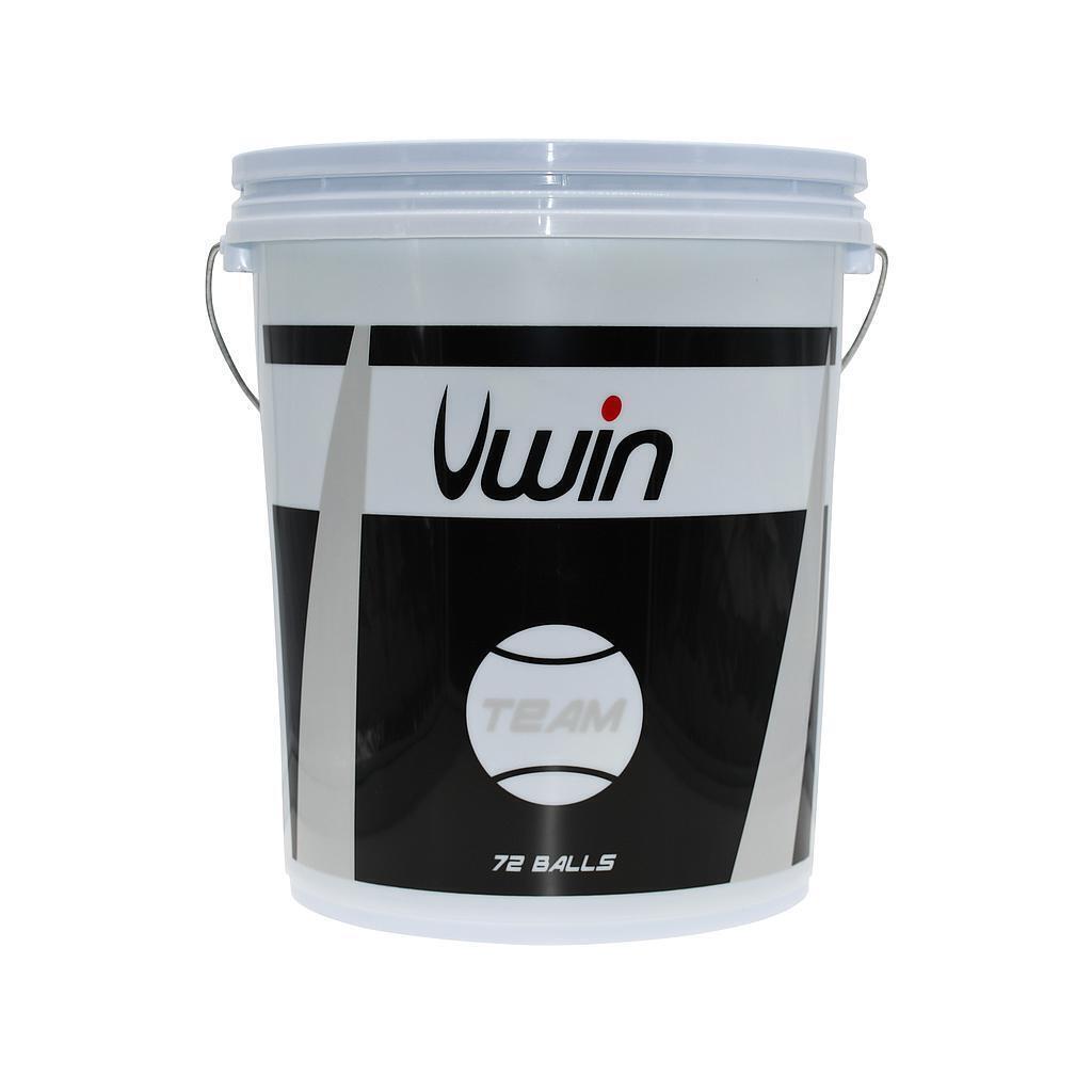 UWIN Team Tennis Balls (Pack of 72) (Yellow)