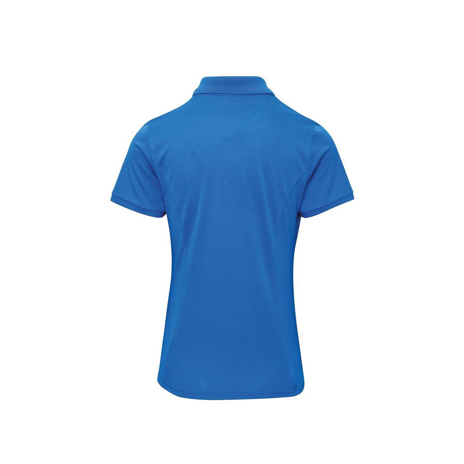 Maglietta Polo Plus Donna Premier Blu Zaffiro 2/4