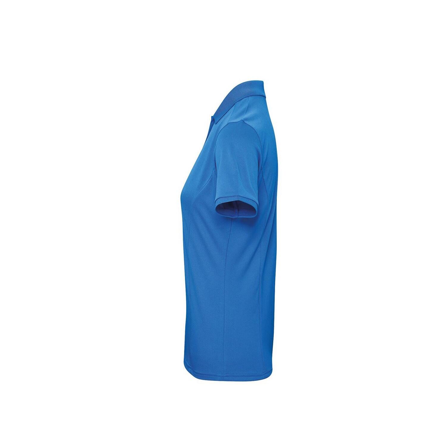 Maglietta Polo Plus Donna Premier Blu Zaffiro 3/4