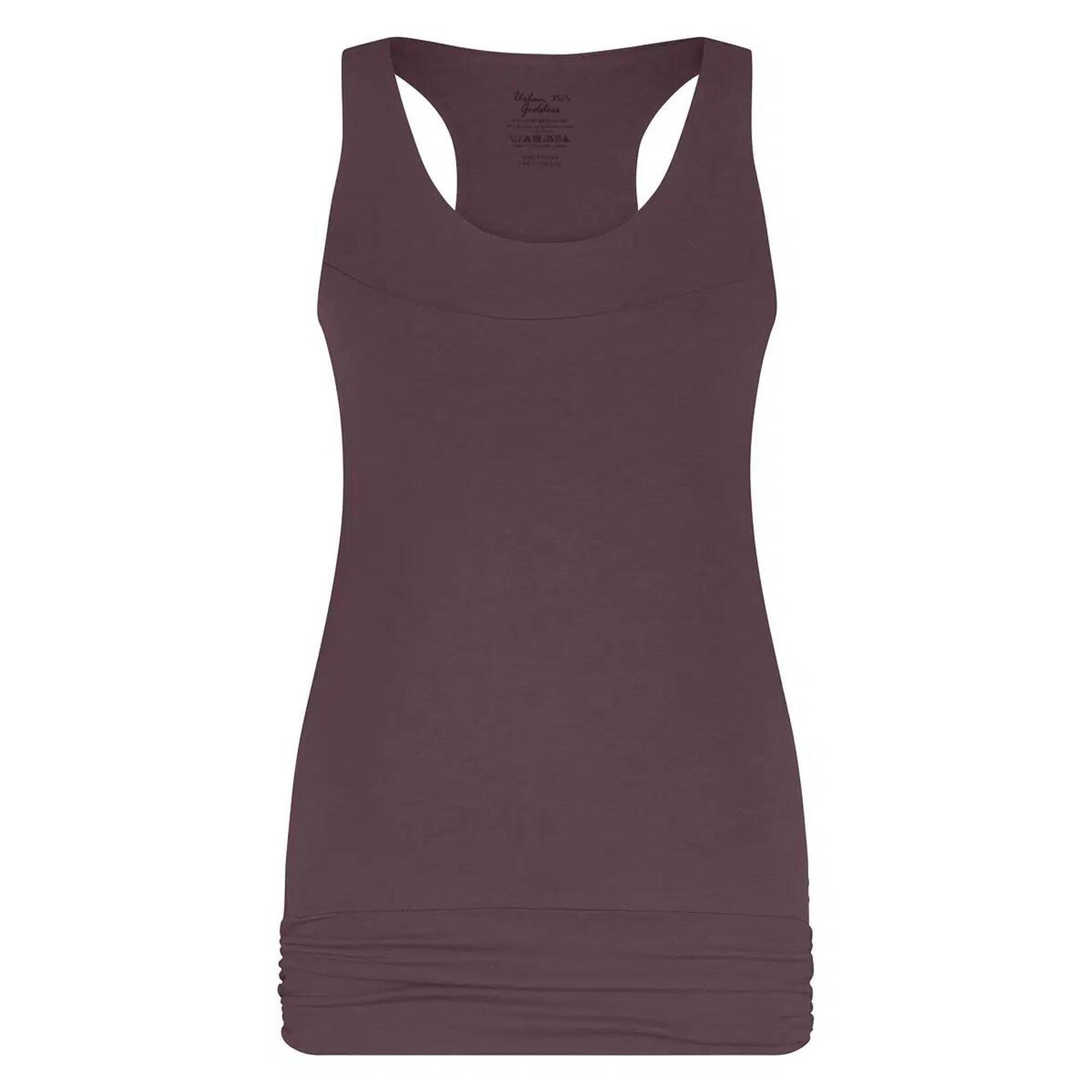 Kami : Débardeur multifonctionnel avec ceinture - Violet