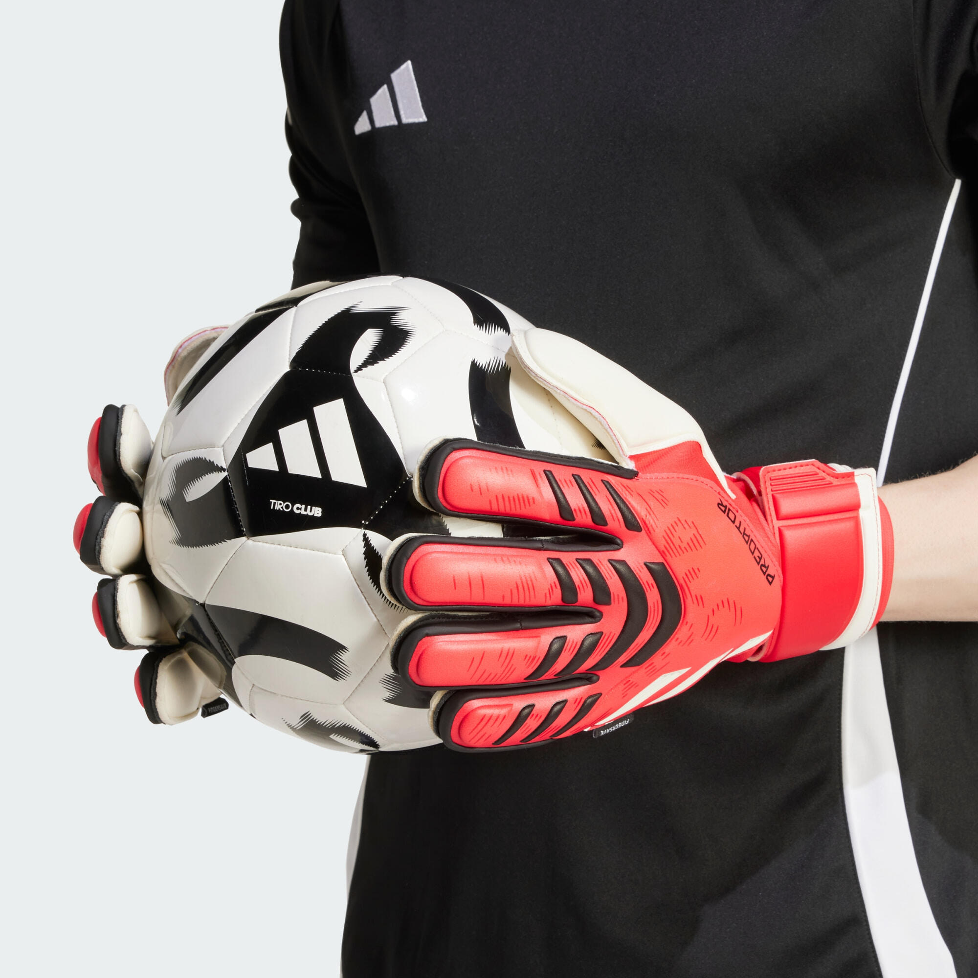 Predator Match Fingersave Keepershandschoenen 3/4