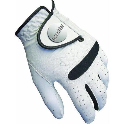 Linkshänder GolfHandschuh "Tour Dry" Herren Weiß/Schwarz