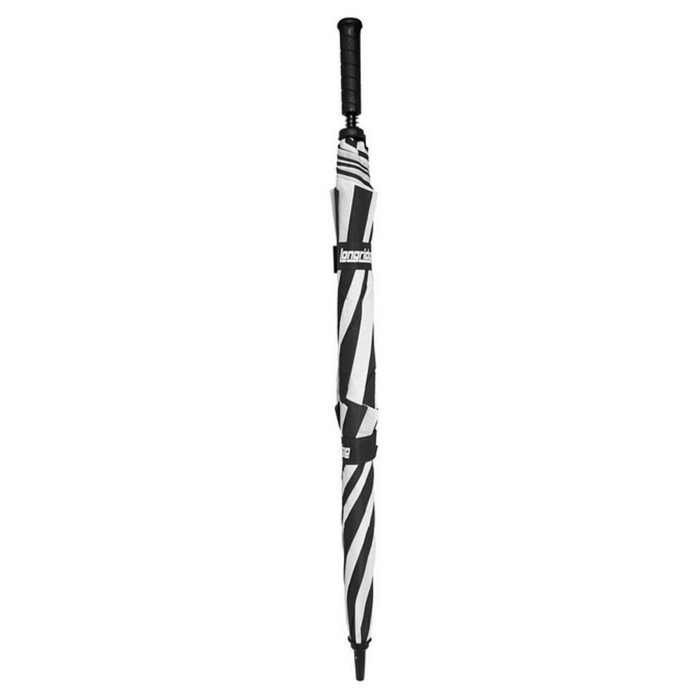 Double Canopy Golf Umbrella (Black/White) 2/4