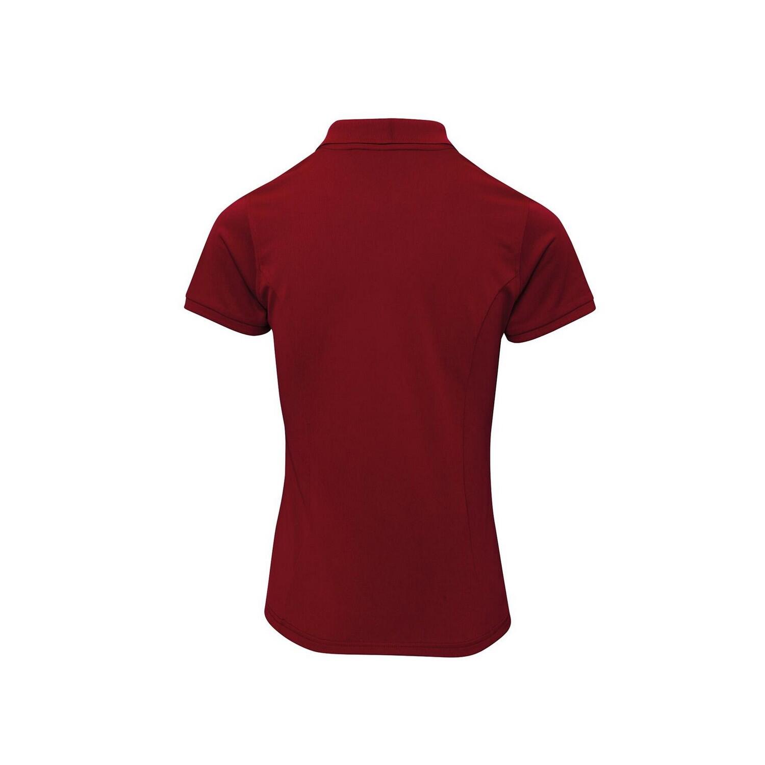 Maglietta Polo Plus Donna Premier Borgogna 2/4