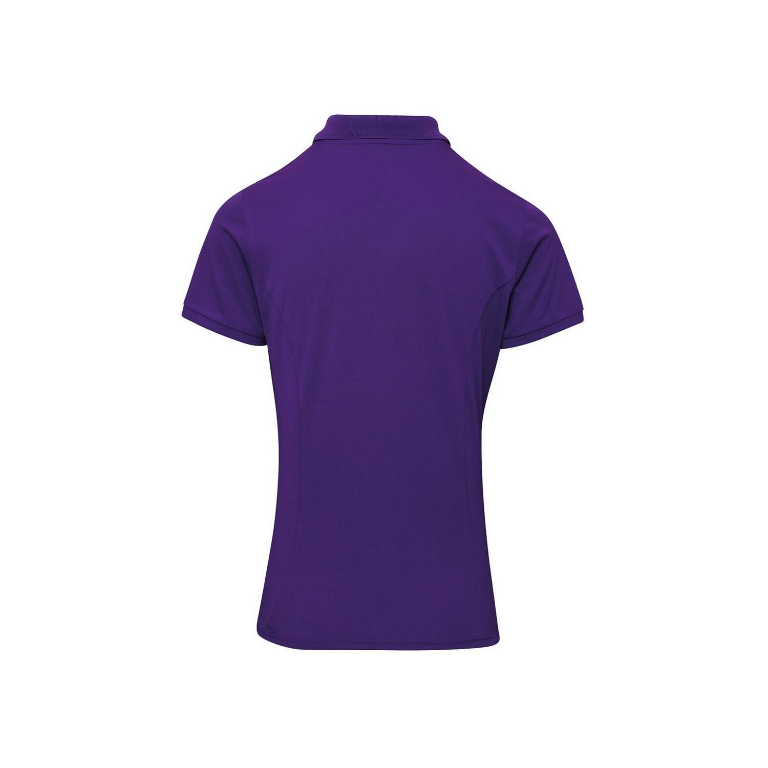 Maglietta Polo Plus Donna Premier Viola 2/4