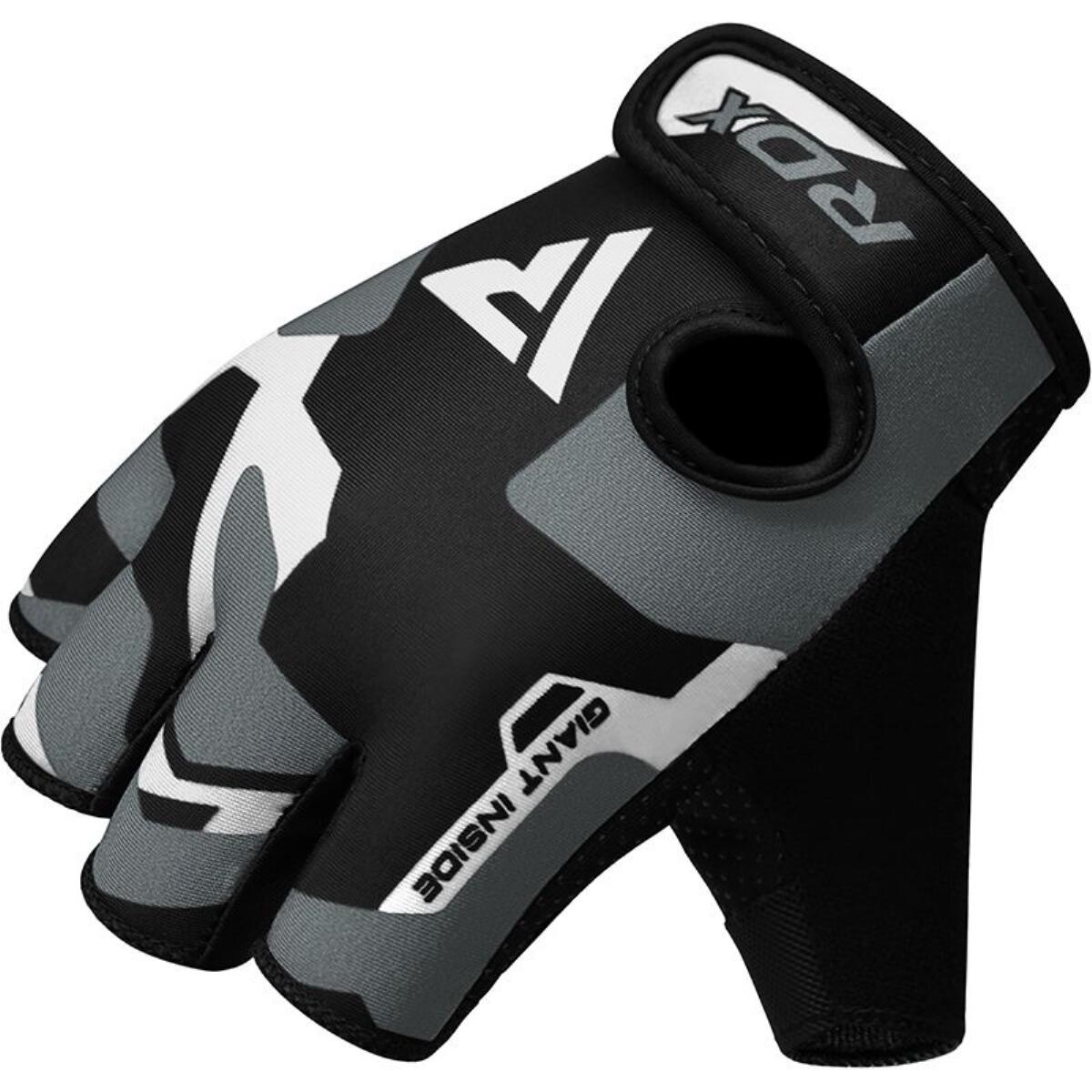 Gym Gloves Sumblimation F6 Gray-2XL 7/7