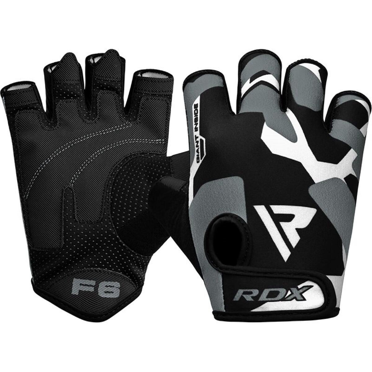 Gym Gloves Sumblimation F6 Gray-2XL 5/7