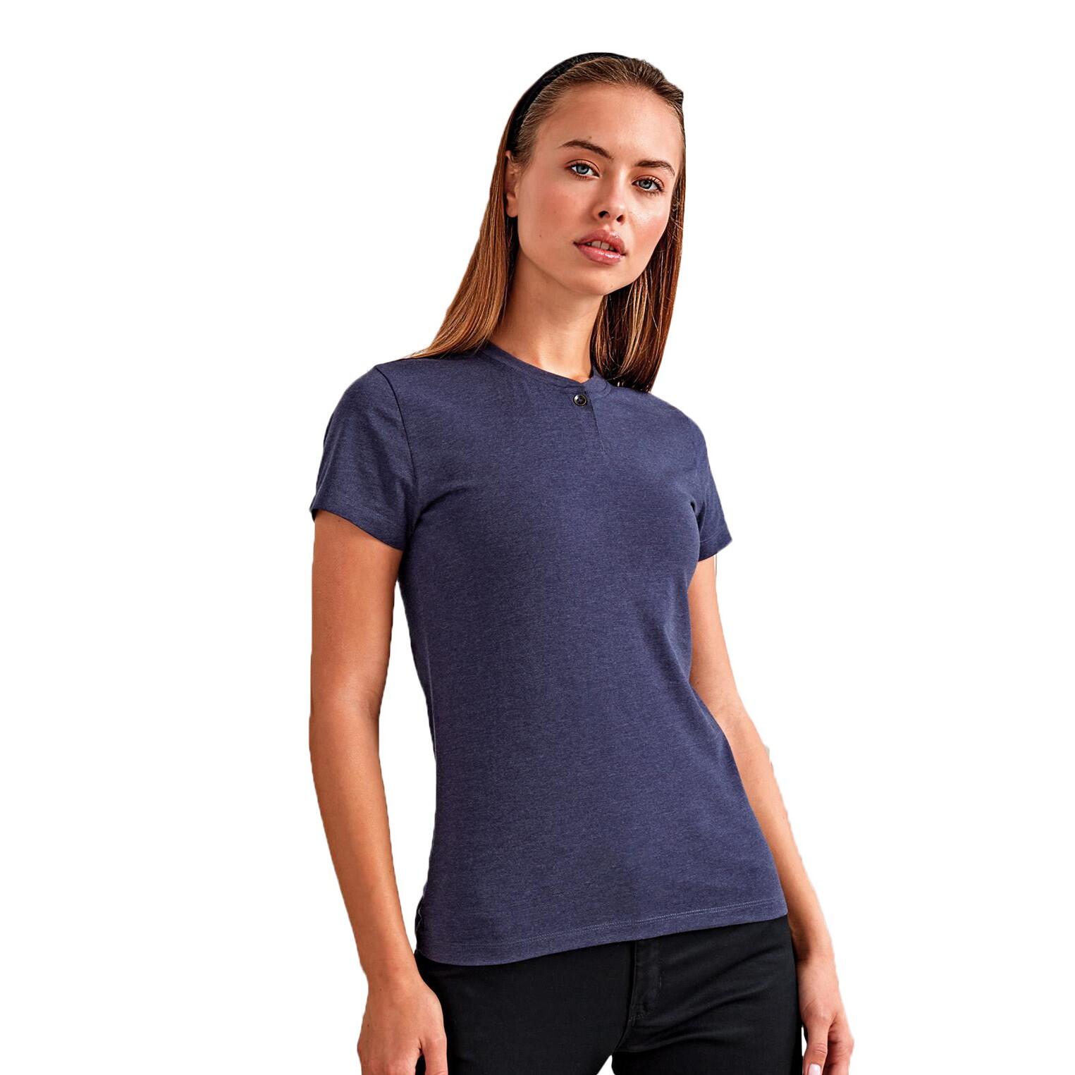 "Comis" TShirt für Damen Marineblau meliert 3/5