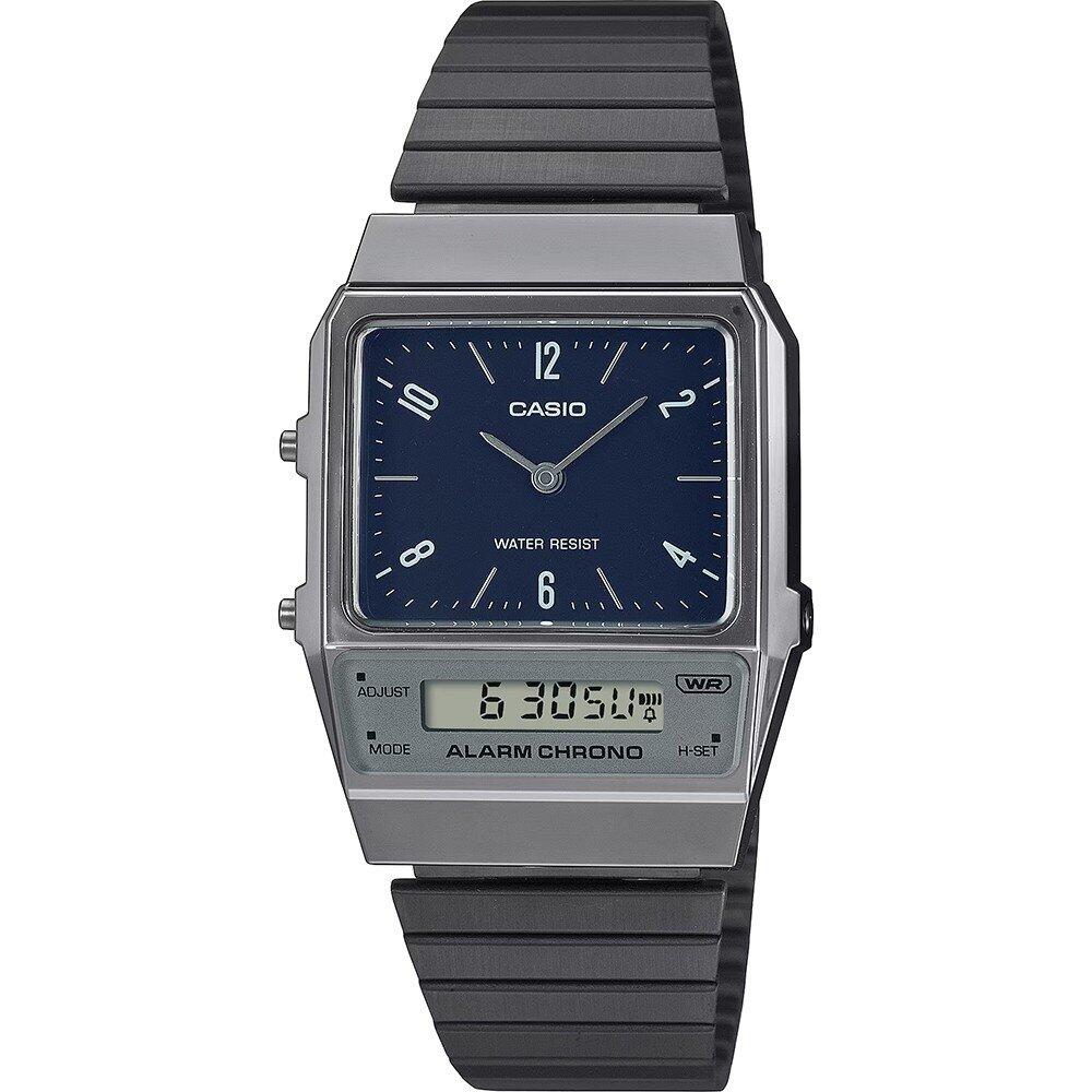 Casio Relógio Masculino Aq-800Eb-2Aef Cinzento Azul da Decathlon