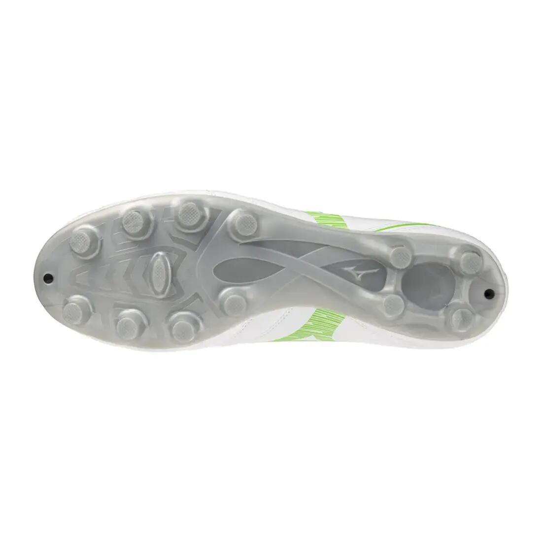 Fußballschuhe Mizuno Monarcida Neo Iii Select Weiß Und Neongrün 2/7