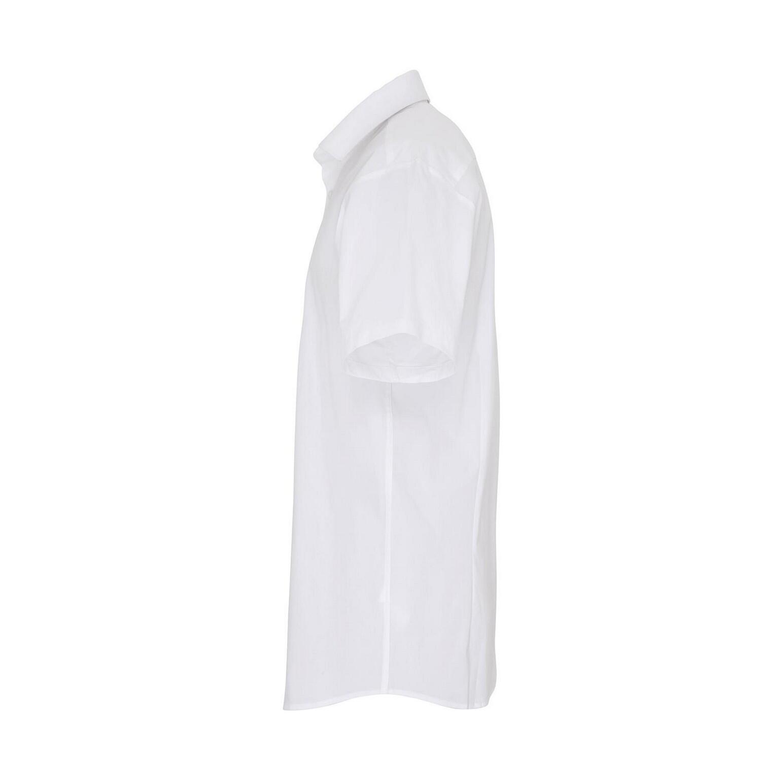 Camicia Elasticizzato Maniche Corte Uomo Premier Bianco 3/4