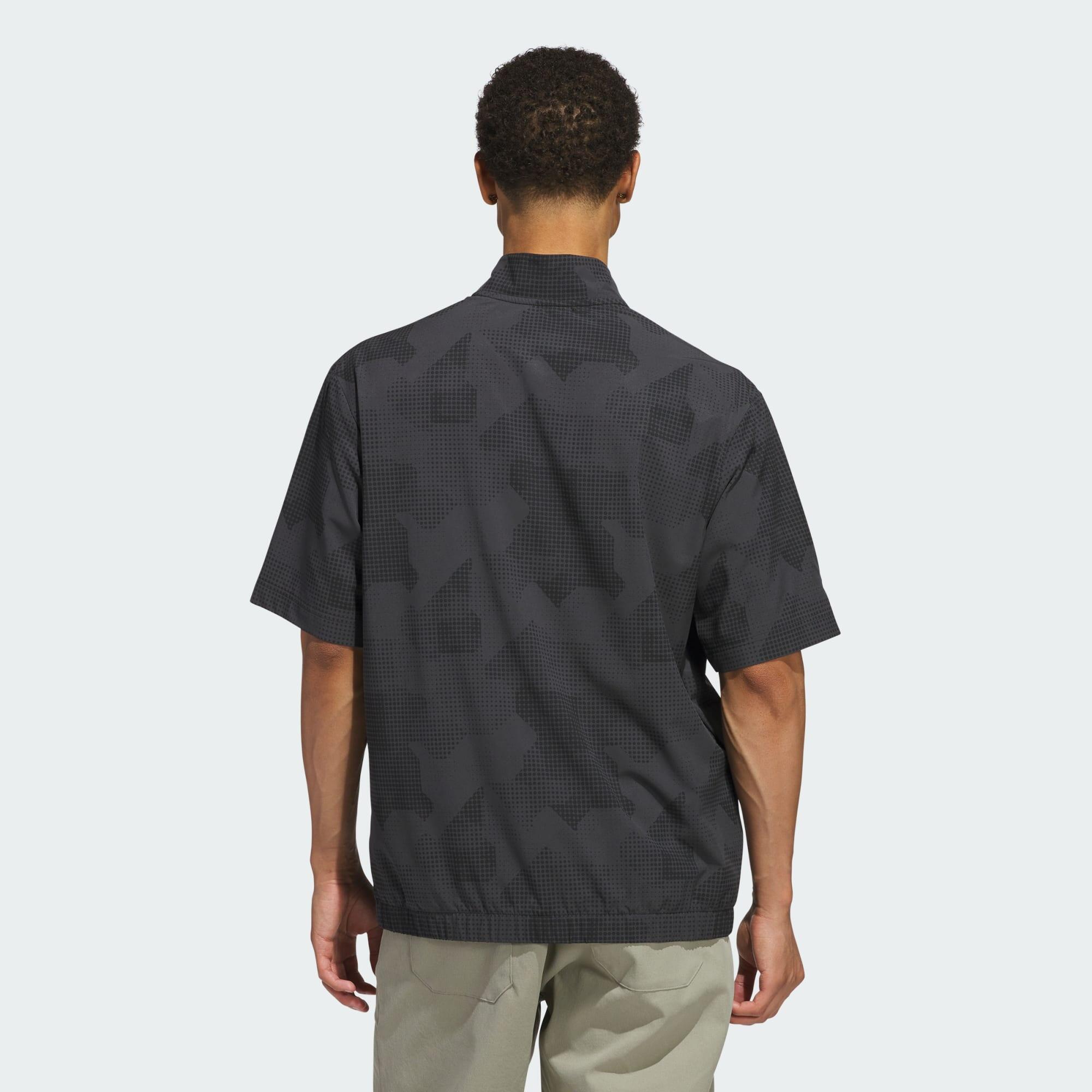 Go-to DWR Pullover met Korte Mouwen en Halflange Rits 3/5