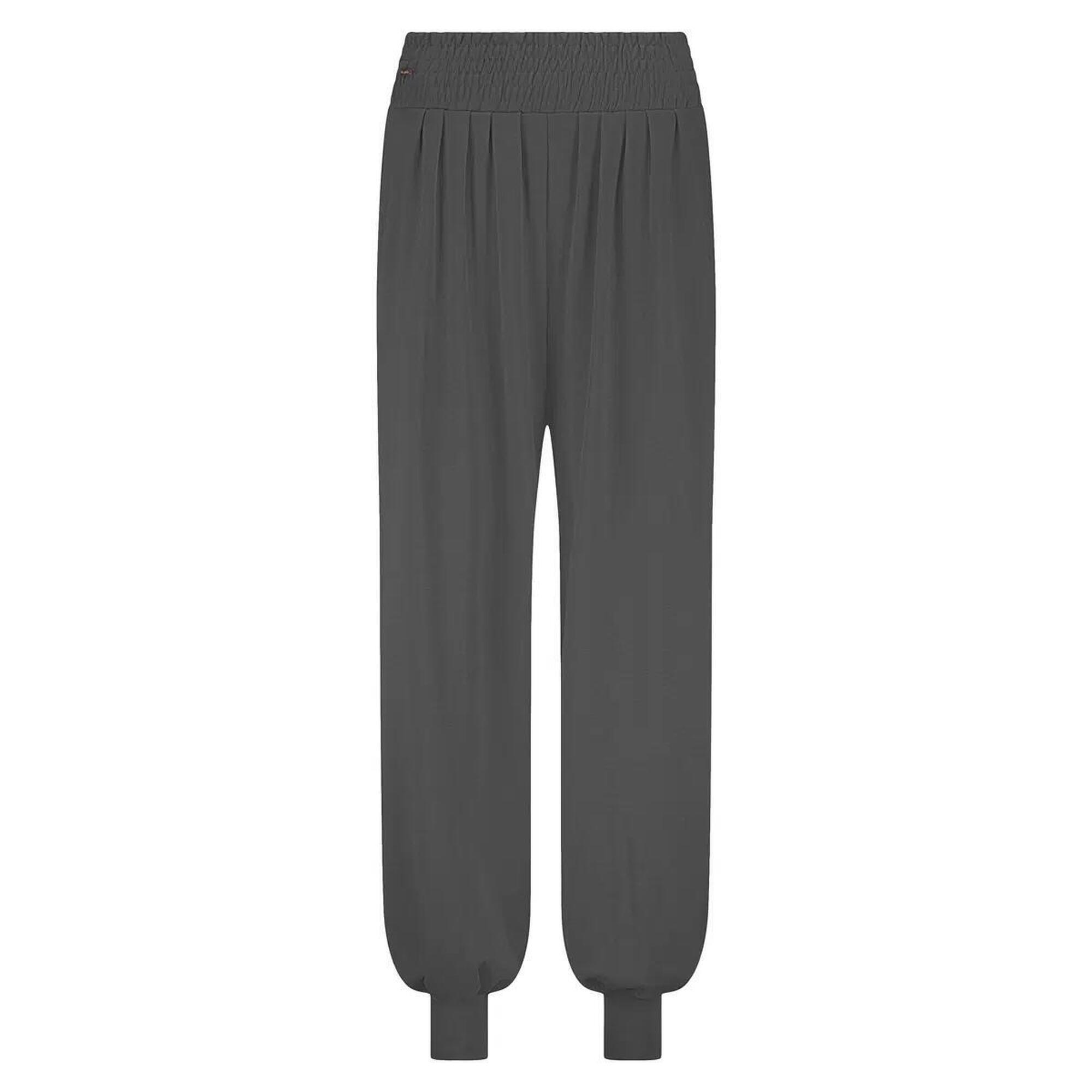 Pantalon Harem Baggy De Sport Pour Femme – Décontracté, Gris, Taille Unique, En Ice Silk