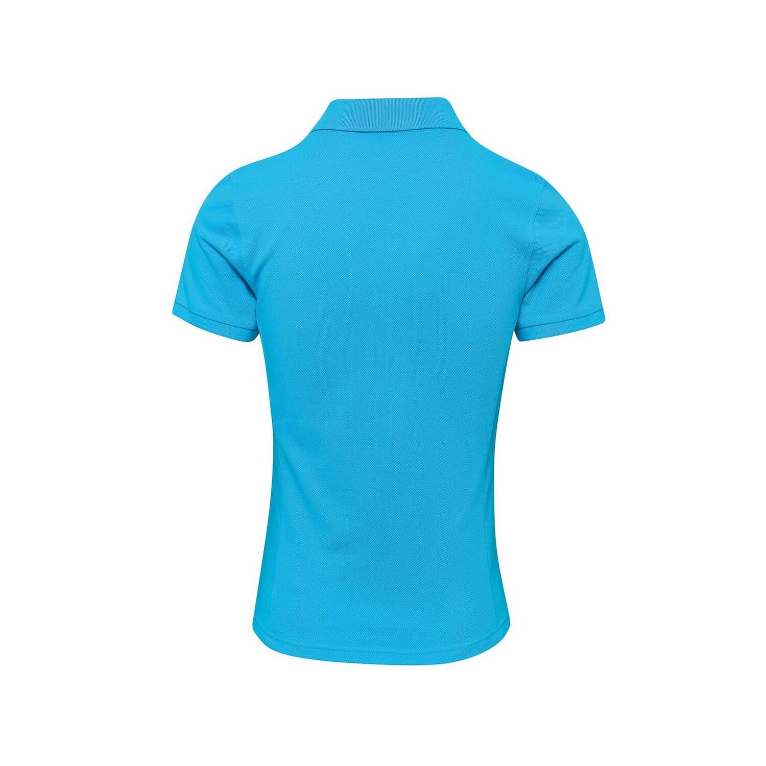 Maglietta Polo Plus Donna Premier Turchese 2/4