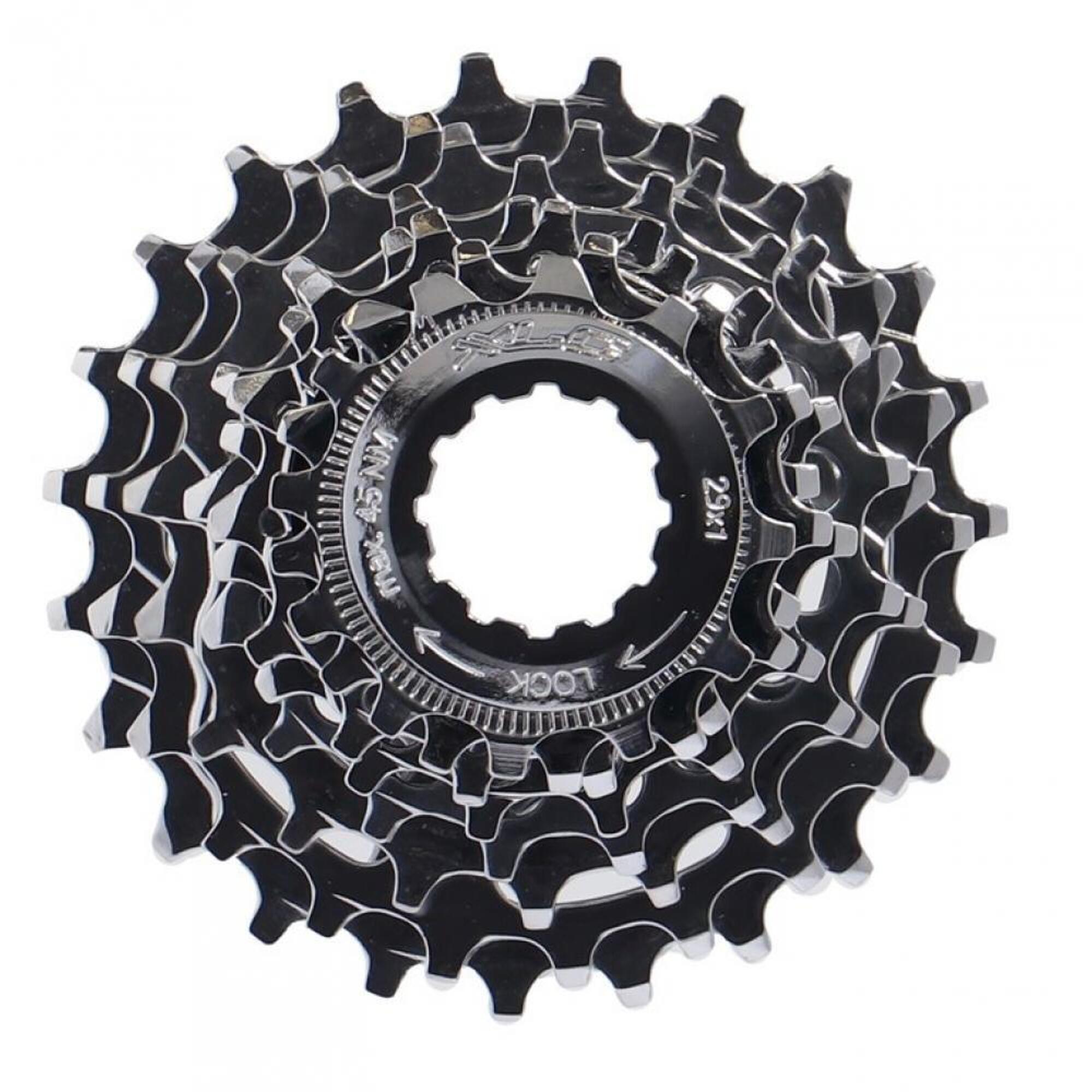 XLC Pignons Cassette 8 Vitesses Compatible Campagnolo – 12-23T