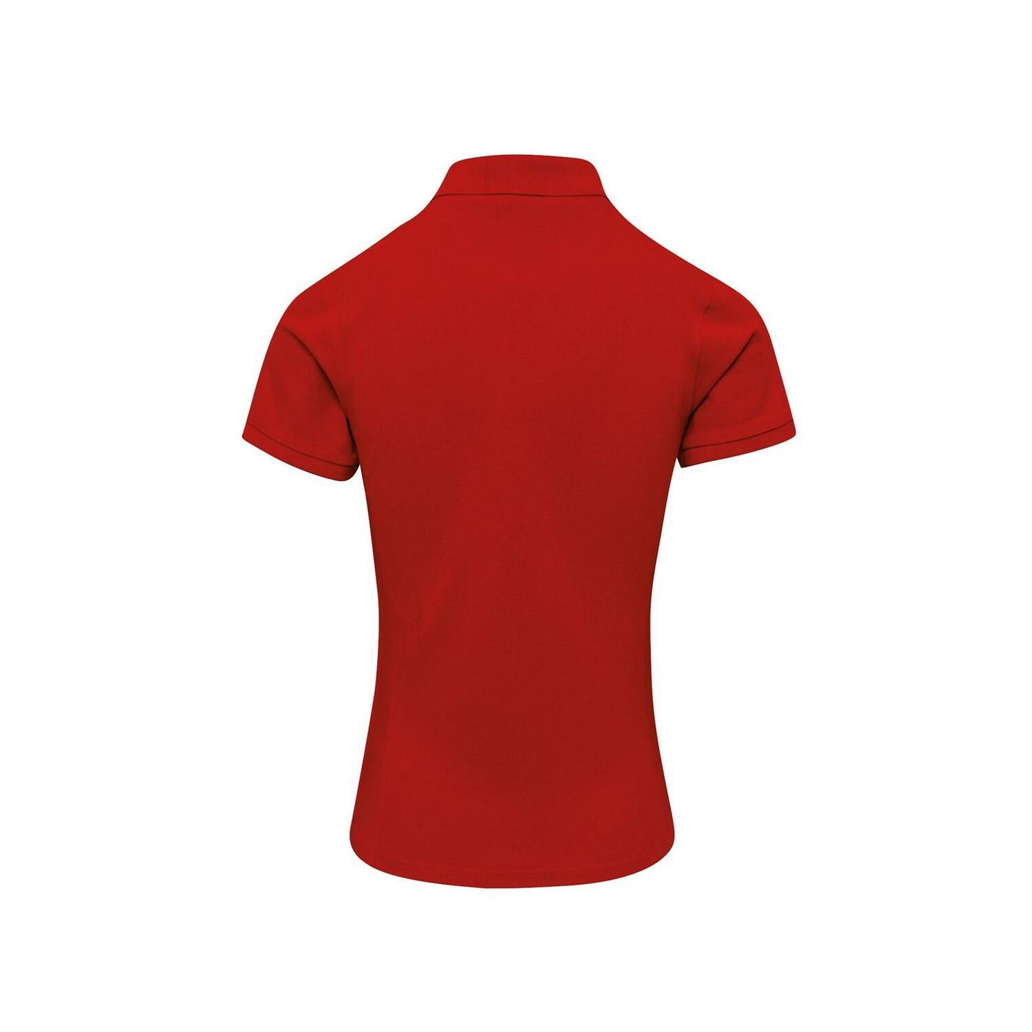 Maglietta Polo Plus Donna Premier Rosso 2/4