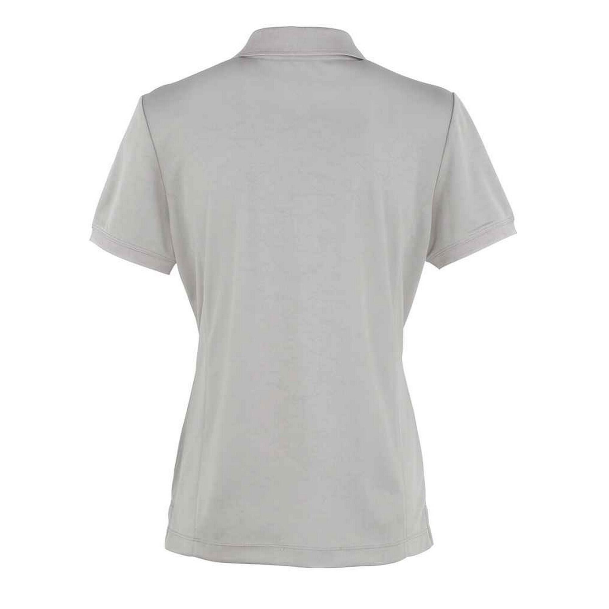 "Coolchecker" Poloshirt für Damen Silber 2/4