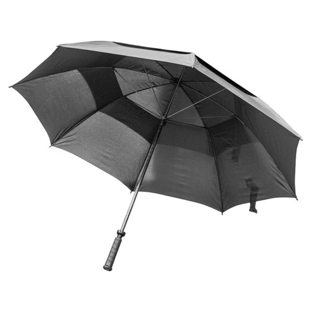 Double Canopy Golf Umbrella (Black) 1/4
