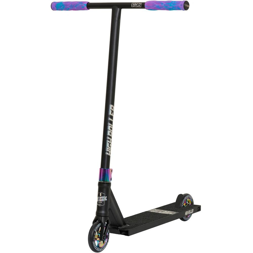 Story High Roller Street Stuntstep Black/ Neo 2/3