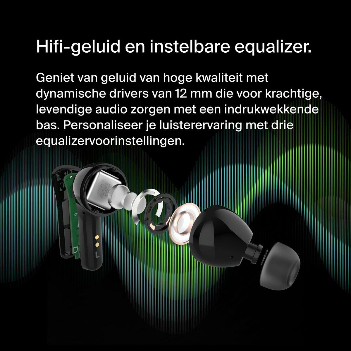 Écouteurs in Ear Bluetooth Belkin AUC010BTBK 4/5