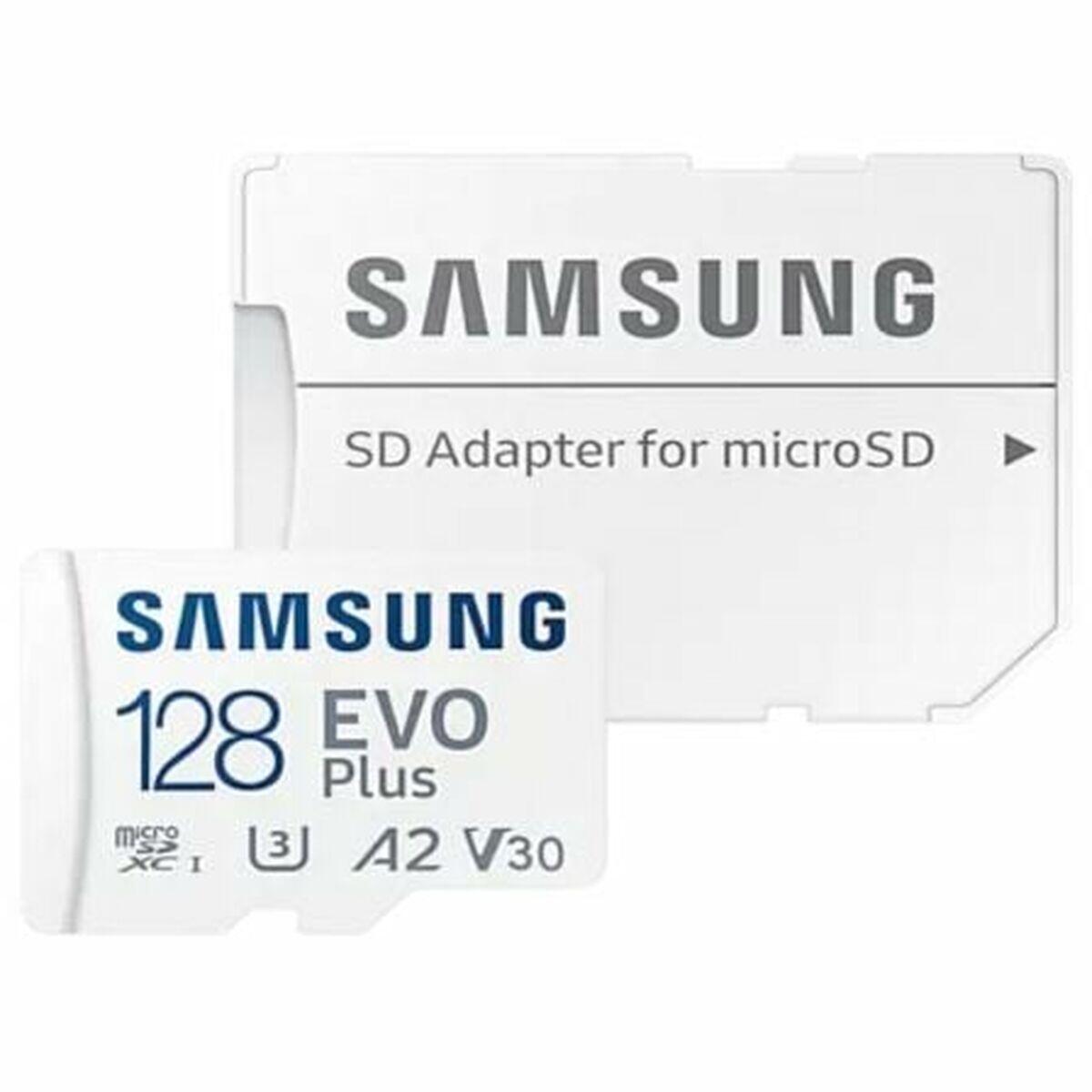 Samsung - Carte Mémoire Micro Sd Avec Adaptateur Samsung Evo Plus 2023 128 Gb - Carte Mémoire - Multicolore - No Size - Decathlon