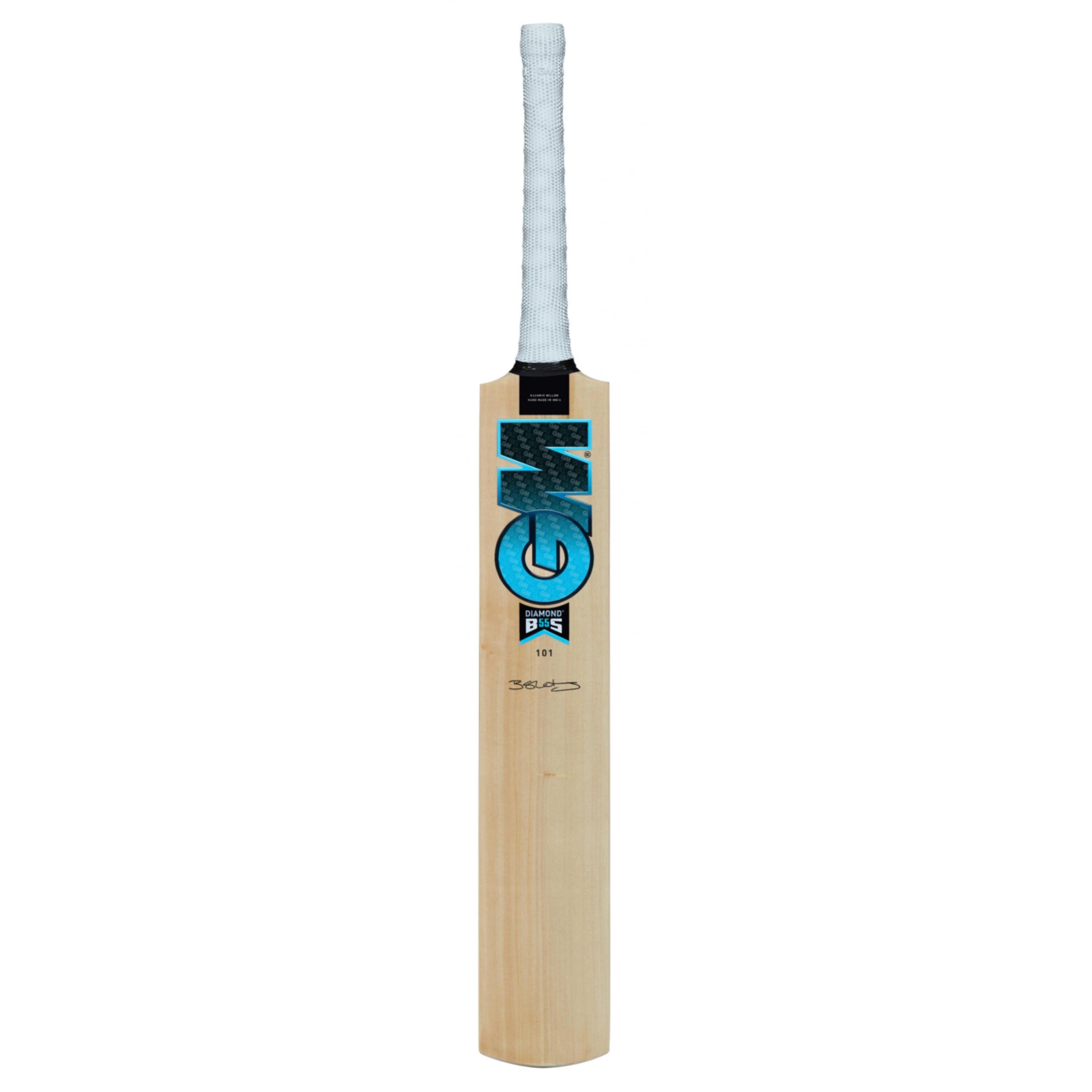 GUNN AND MOORE Childrens/Kids Diamond 101 2023 Cricket Bat (Beige)