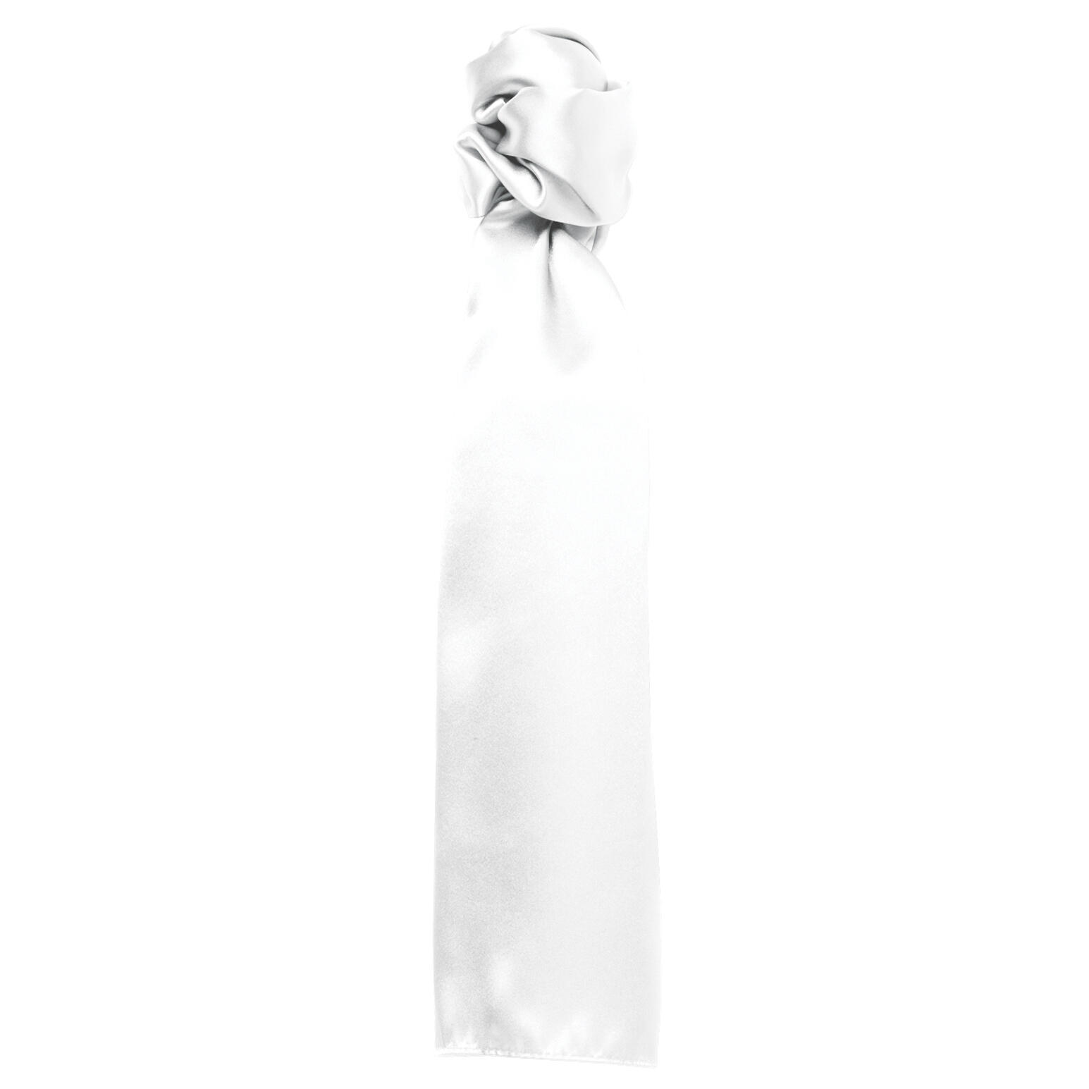 PREMIER Scarf Ladies/Womens Plain Business Scarf (White)